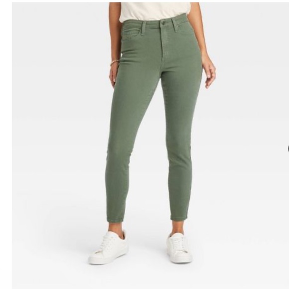 NWT ✅ UNIVERSAL THREAD 💚 HIGH- RISE SKINNY JEANS (27” Waist) ⭐️ - Picture 2 of 8